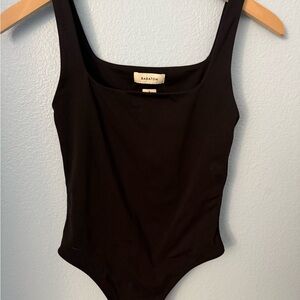 Aritzia Babaton womens Classic Black Bodysuit small
